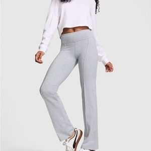 PINK All-Day Cotton Strait-Leg Leggings/Pants